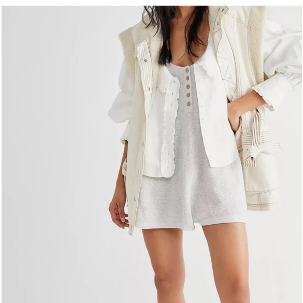 Free people Hailee Sweater Romper